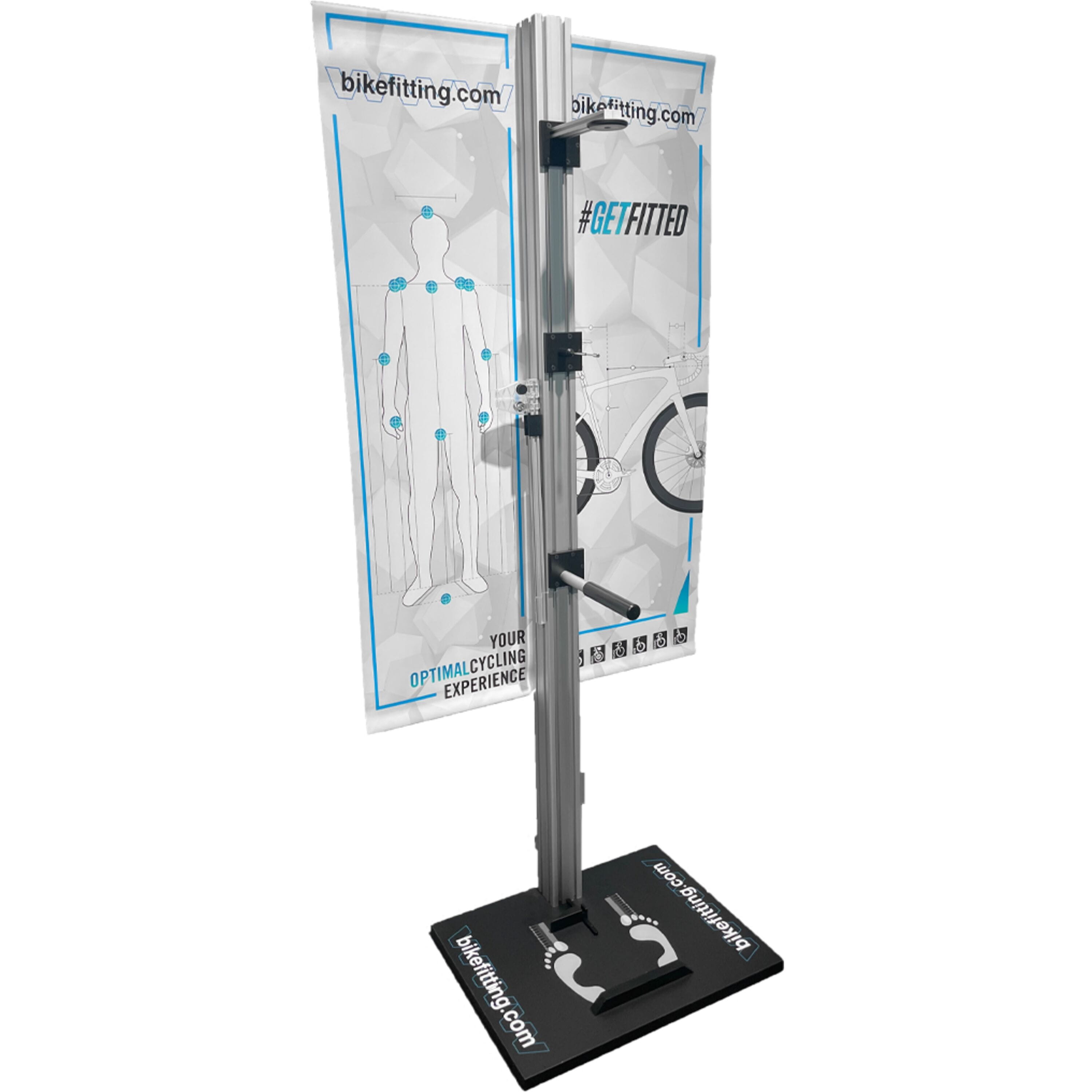 Static body measurement jig at Stretton Bikes